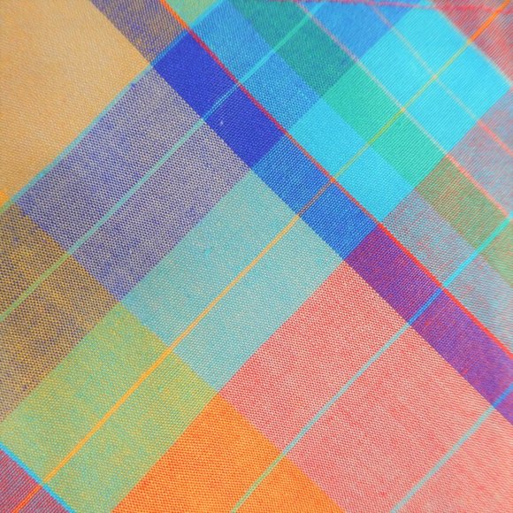 SOLD Vintage Blazer Plaid Vibrant Pockets Lite Union 14 - Picture 7 of 10